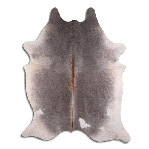 A Grade - Grey & White Brazilian Cowhide Rug