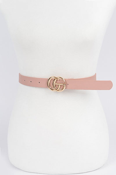 Simple Faux Leather Belt