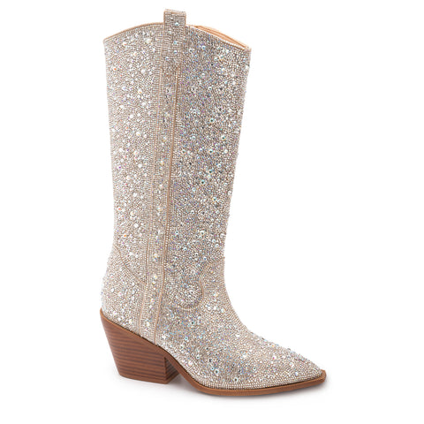 Glitzy Rhinestone Boots