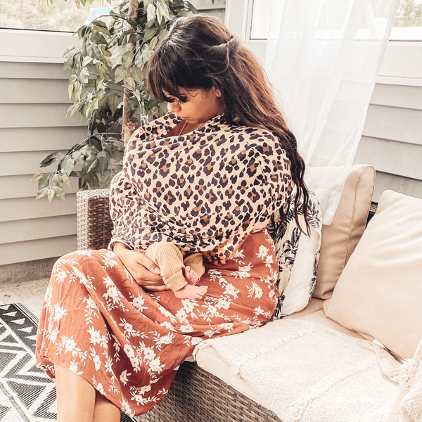 Leopard Mom Boss™ Nursing & Shopping Cover