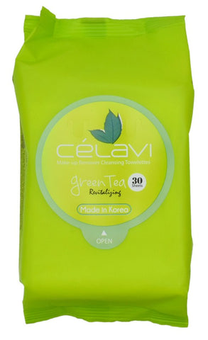 GREEN TEA MAKE UP REMOVER CLEANSING WIPES