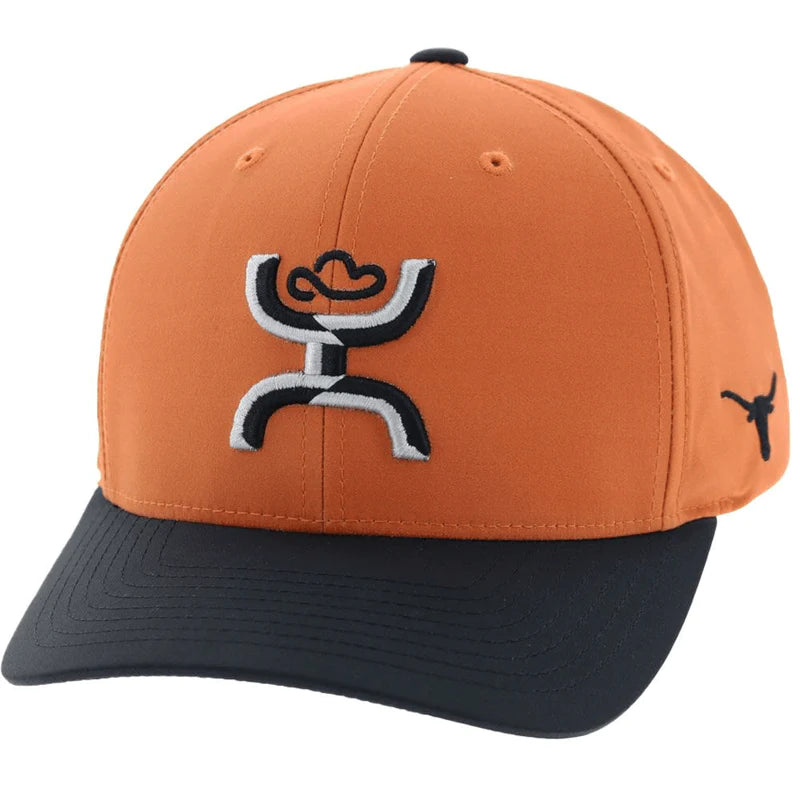 TEXAS LONGHORNS HAT W/ HOOEY LOGO (ORANGE/BLACK)
