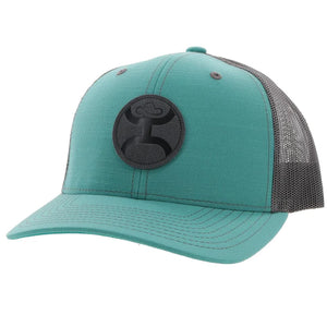 "BLUSH" TEAL / GREY YOUTH HAT