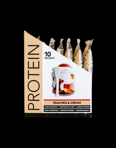 Peaches & Cream Protein Shakes