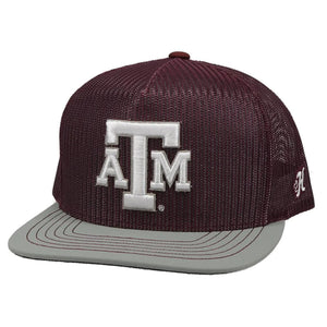 TEXAS A&M HAT MAROON W/A&M LOGO (WHITE)