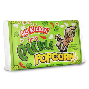 Ass Kickin’ Spicy Pickle Popcorn