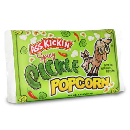 Ass Kickin’ Spicy Pickle Popcorn