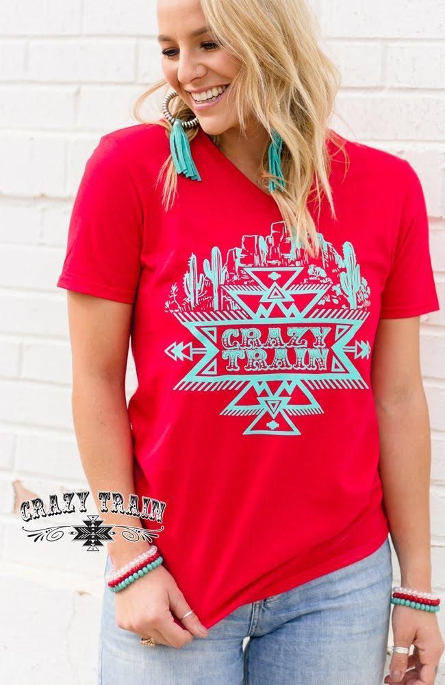 Red Desert Rays Promo Tee