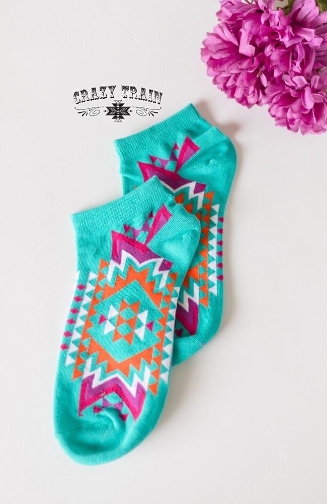 Cherokee Boogie Ankle Socks