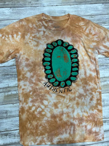 Authentic Concho Tie Dye Tee