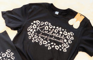 DOORBUSTER-Kindness Leopard Tee