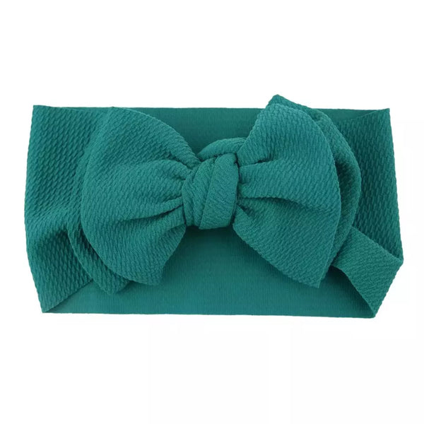 Large Bow Wrap Headbands**MULTIPLE COLORS**