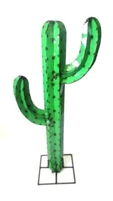 Tall Saiga Metal Cactus