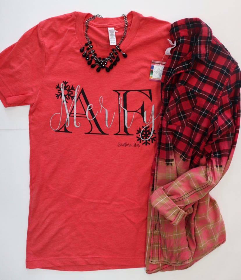 Merry AF Tee