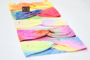 Tie Dye Knot Headbands**MULTIPLE COLORS**