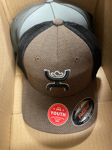 "Coach" Hooey Brown/Black Youth Hat