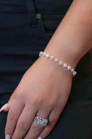 Gem Pearl Bracelet