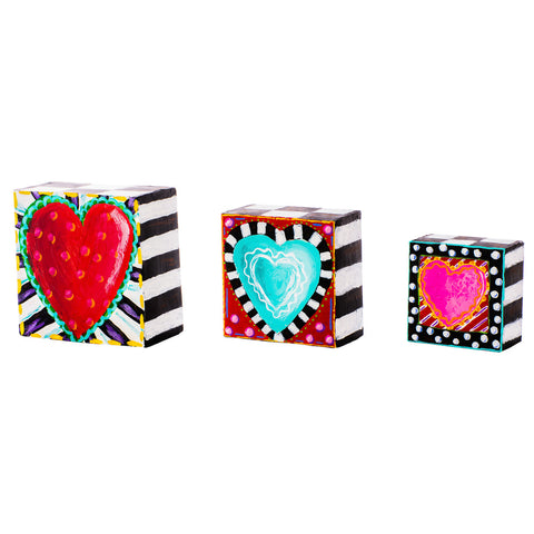Stacked Heart Boxes