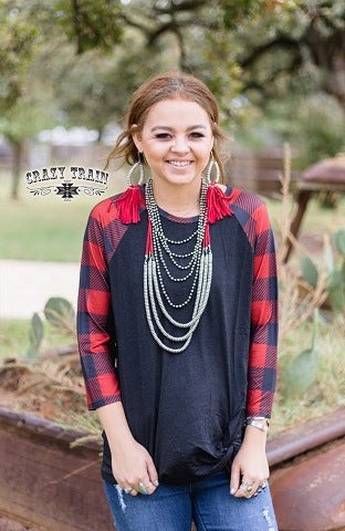 Rag Top Plaid Top