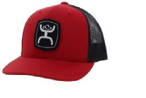 "Zenith" Hooey Red/Black Trucker YOUTH Hat
