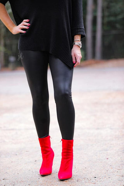 Faux Leather Leggings