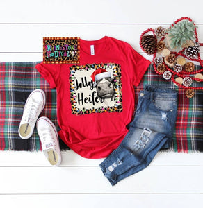 Red Jolly Heifer Tee