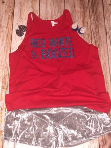 Red/White & Boozed Tank