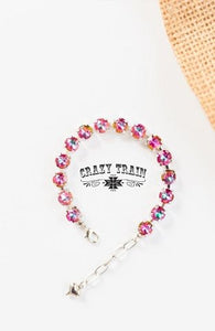 Pink Sassy Flash Bracelet