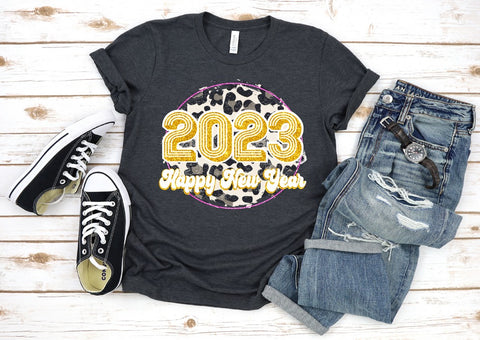 Leopard New Year 2023 Tee