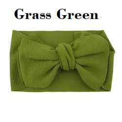 Large Bow Wrap Headbands**MULTIPLE COLORS**