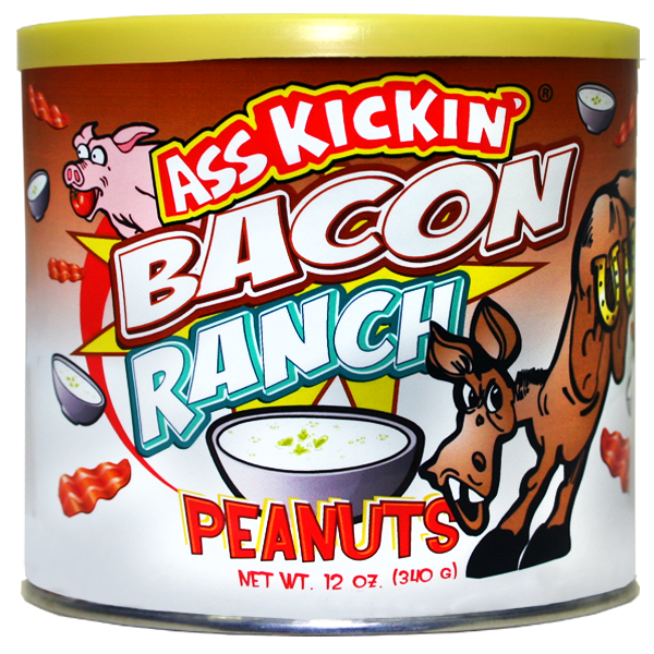 Ass Kickin’ Bacon Ranch Peanuts