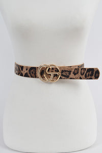 Leopard and Boujee Belt*CURVY GIRL*