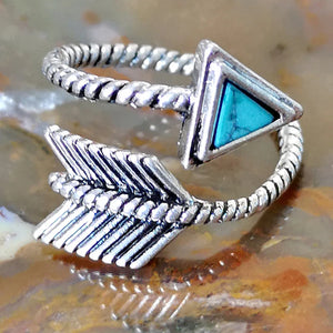 Twisted Arrow Ring