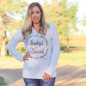 Thankful & Blessed Long Sleeve
