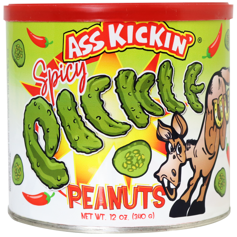Ass Kickin’ Spicy Pickle Peanuts