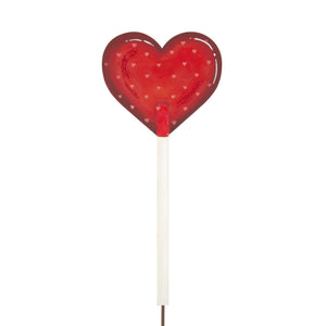 9" Heart Lollypop