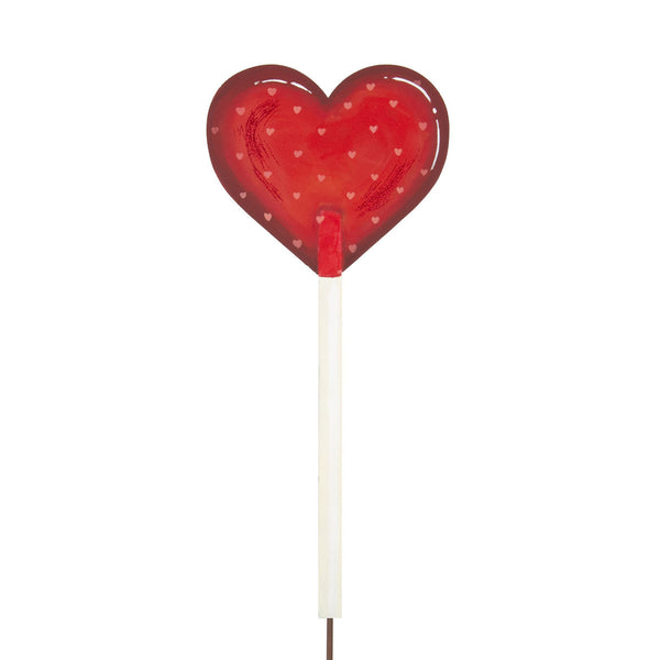 9" Heart Lollypop