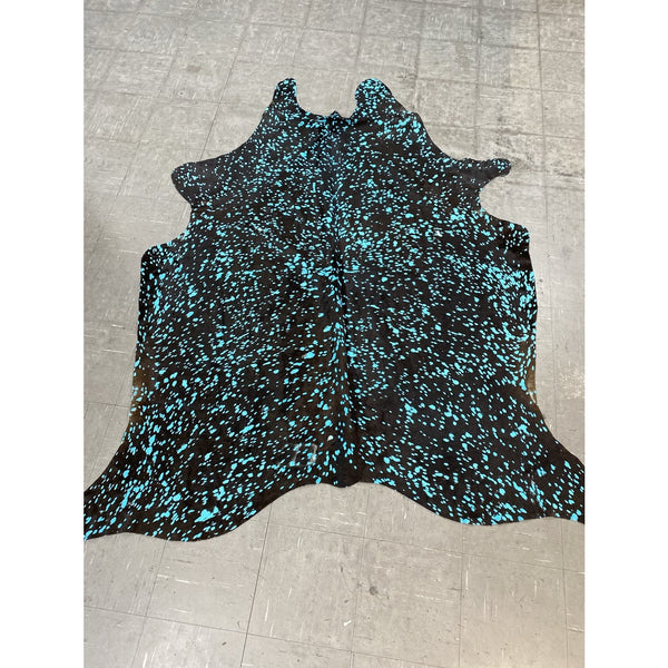 Dyed Turquoise Cowhide** Multiple Colors**