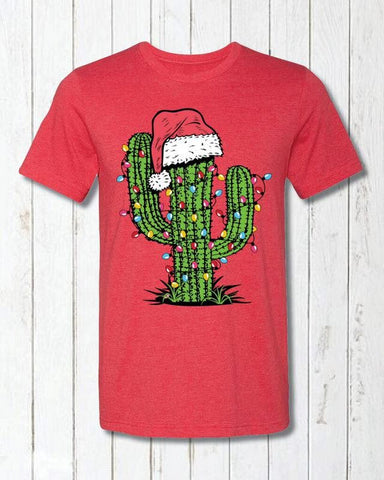 Cactus Christmas Tee