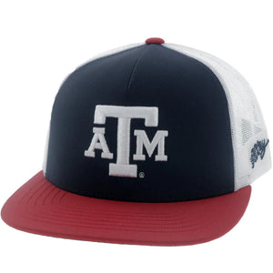 TEXAS A&M RED/WHITE/BLUE HAT