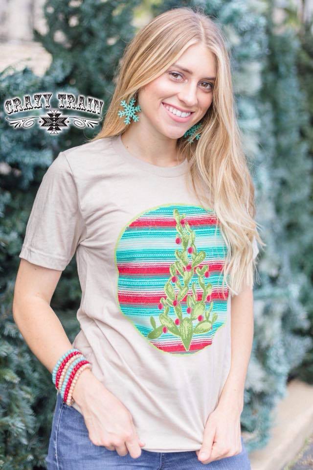 Cactus Christmas Tree Tee