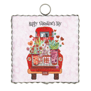 Mini Valentine Truck Print