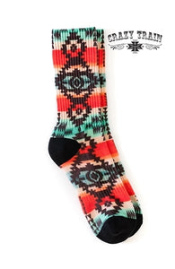 High Steppin Socks Aztec