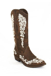 Embroidered Cowgirl Boot