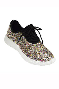 Rainbow Glitter Bomb Sneaker