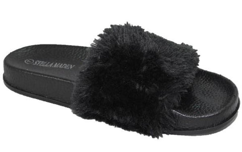Black Fur Slides