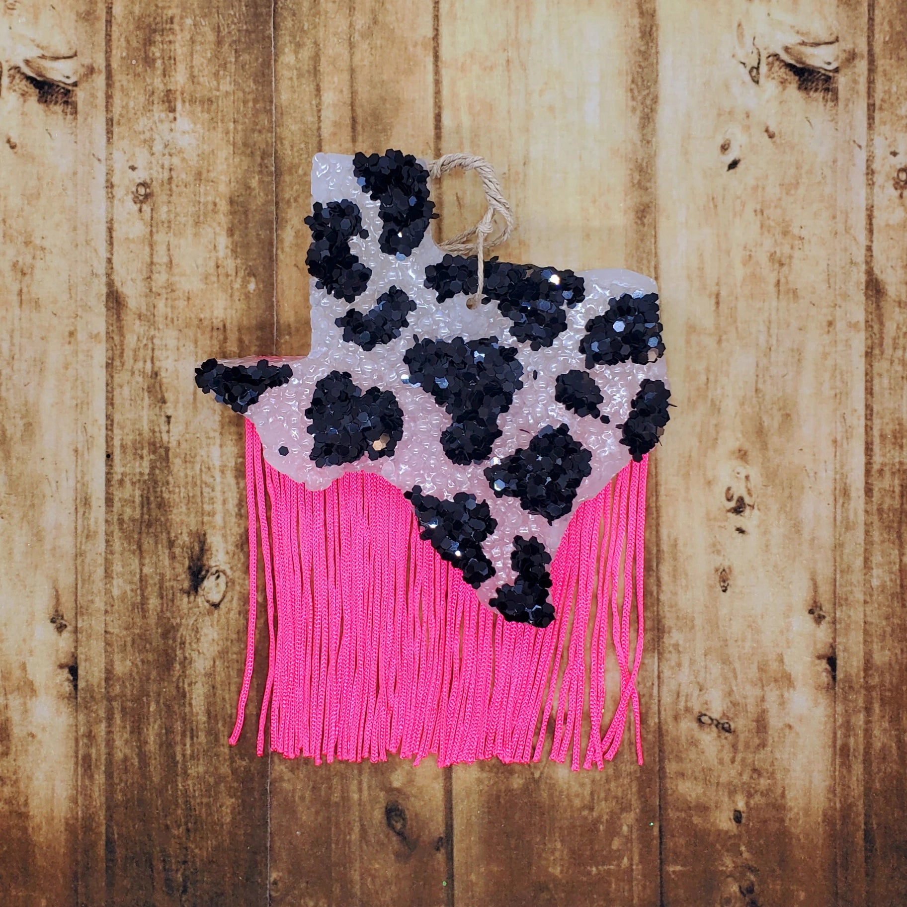 Cow Print Fringe Smelly Jelly