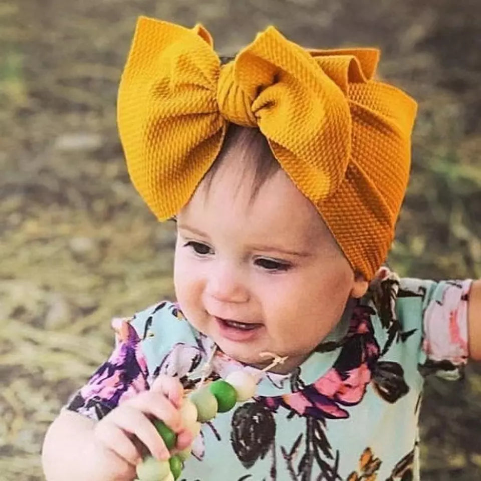 Large Bow Wrap Headbands**MULTIPLE COLORS**