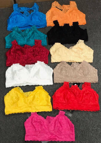 Lace Bralette**MULTIPLE COLORS**