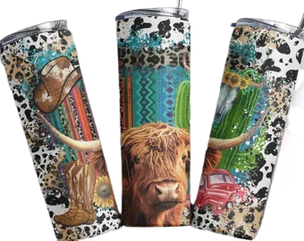 Aztec Bull Tumbler